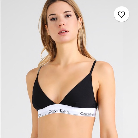Calvin Klein Other - Calvin Klein Unlined Triangle Bra (pink)